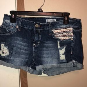 Blue Jean Shorts